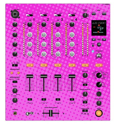 Pioneer DJ DJM 700 Skin Gradienter Pink